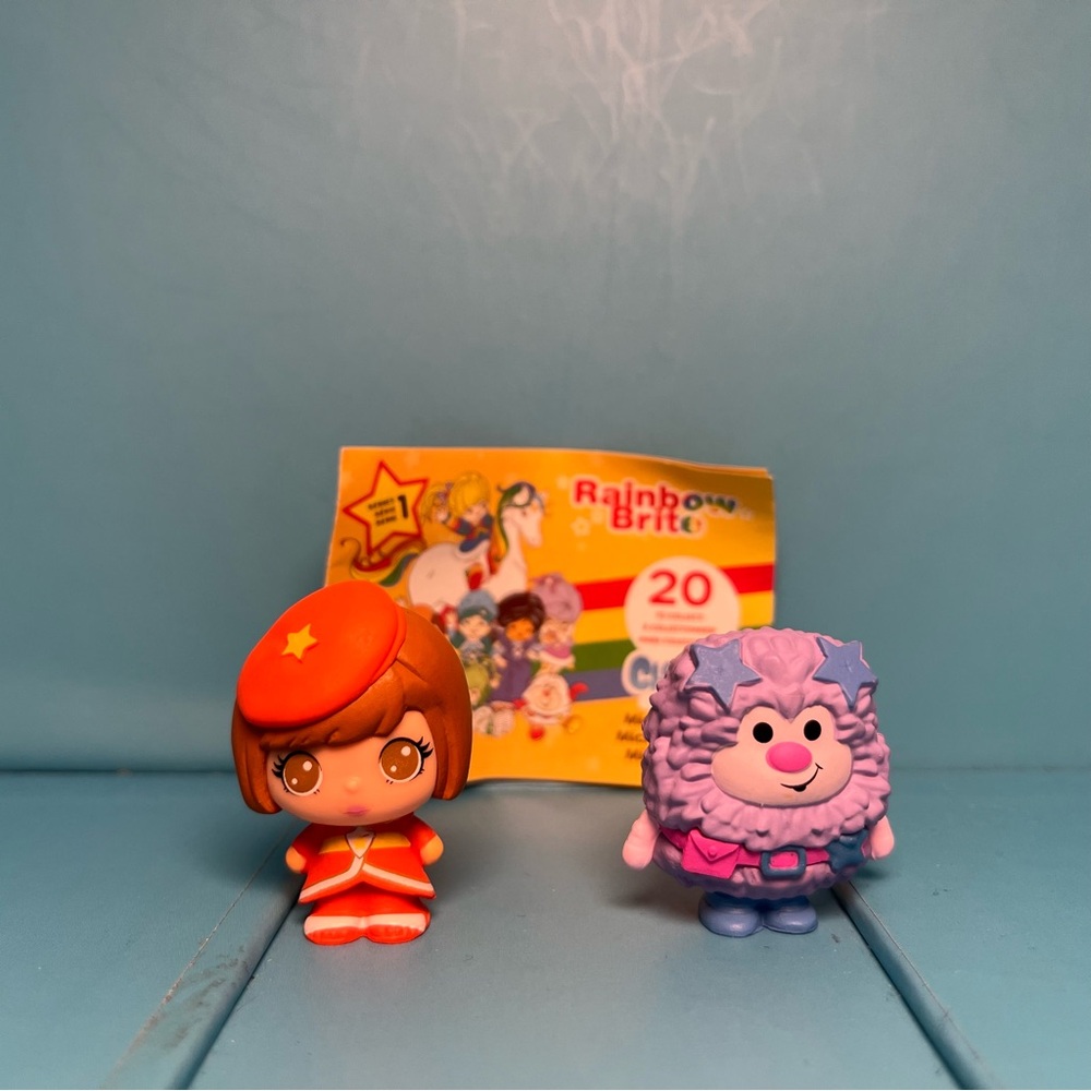 TLS Toys - Rainbow Brite - Cheebee Micro - LaLa Orange and Hammy